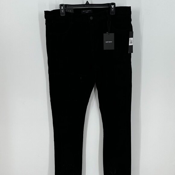 Men's Saint Morta Index Distressed Biker Jeans 38 - Picture 1 of 5